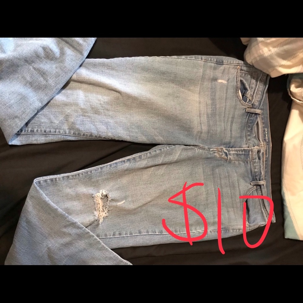Ripped jeans